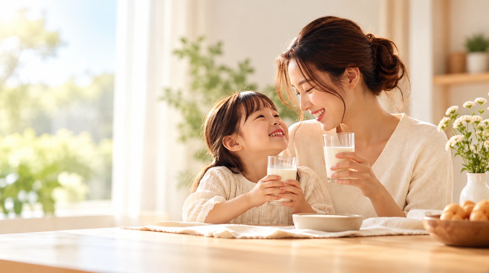 Khoảnh khắc gia đình cùng thưởng thức dinh dưỡng AURENA